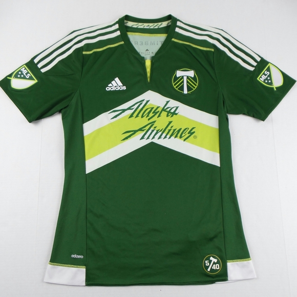 Authentic Adidas Adizero Portland Timbers Player Issue Soccer Jersey Size Mens M
